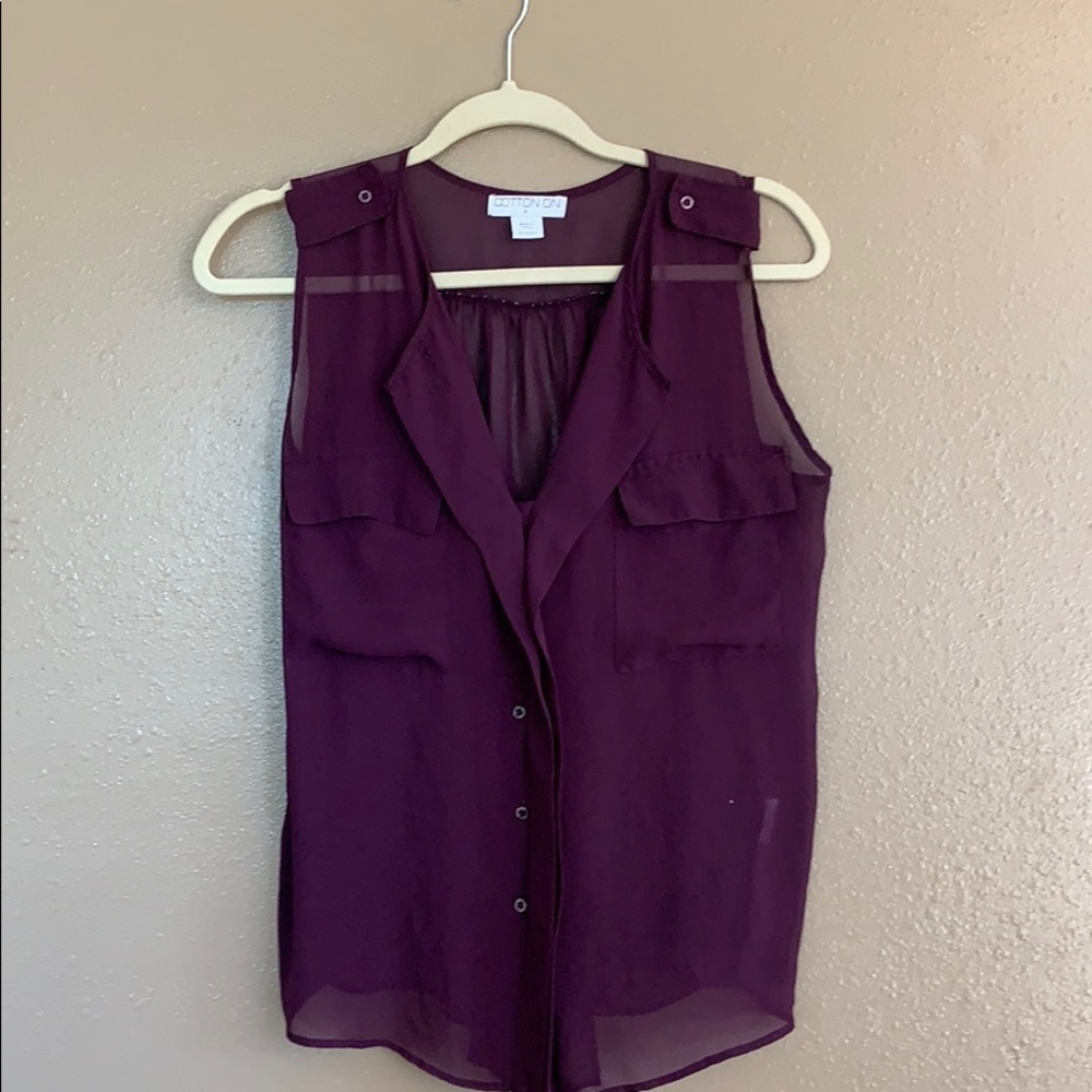 Sheer Tank Top